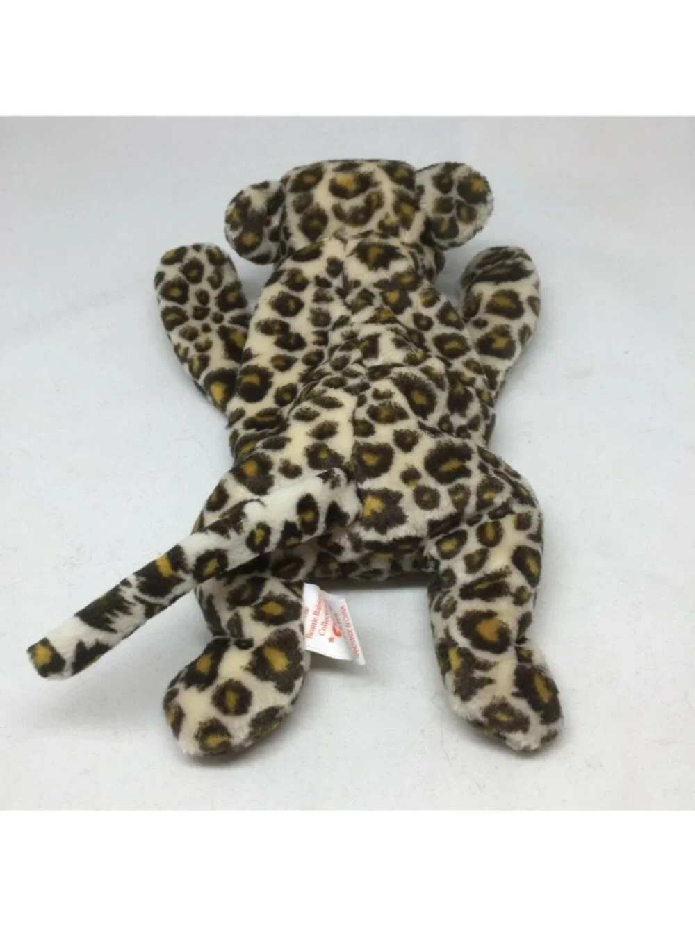 Ty Beanie Baby Freckles Leopard Print Plush Stuffed Animal Retired June 3 1996